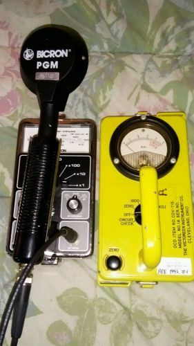 Bicron Analyst radiation detector + Victoreen No.1A