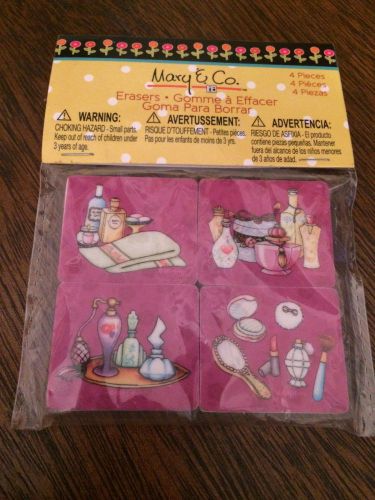 Mary Engelbreit 4-pack erasers  Mary &amp; Co  Boutique Cosmetics Perfumes
