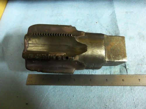 2 1/2 8 NPT PIPE TAP 2.500 MADE IN USA 2.500 N.P.T. TOOLMAKER METALWORKING TOOLI