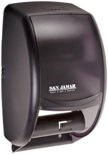 San Jamar R3500TBK 7-1/2&#034; Width x, 12-3/4&#034; Height x 7&#034; Depth, Black Pearl Duett