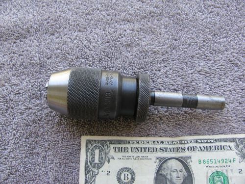 Cushman Japan  0-3/8&#034;  drill chuck tool Jacobs straight USA arbor 2JT