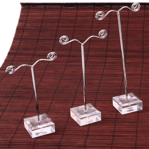 3Pcs Beautiful Tree Jewelry Earring Ear Stud Jewelry Display Stand Holder Rack1