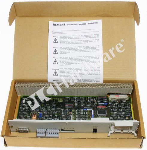 New Siemens 6SN1118-0AD11-0AA1 6SN1 118-0AD11-0AA1 SIMODRIVE 611 Control Unit