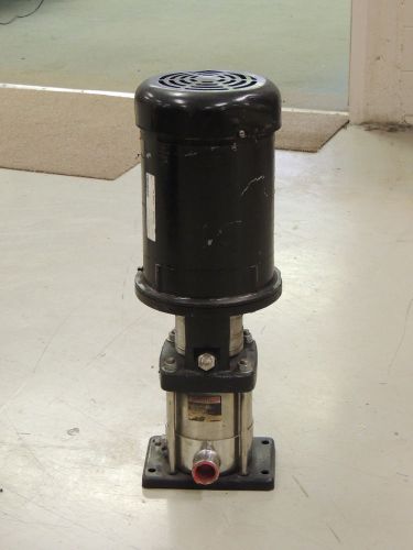 New Grundfos Pump CRN4-40 U-P-G-AUUV / D 41Z96557 P1 9740  3 HP, 22 GPM, 300 PSI