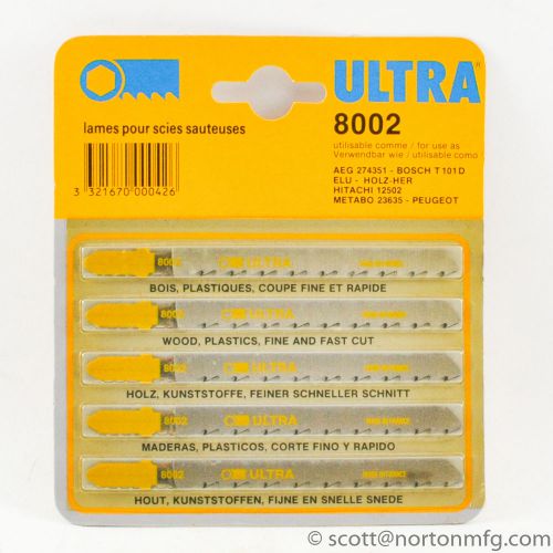 Ultra Jigsaw Blades 8002