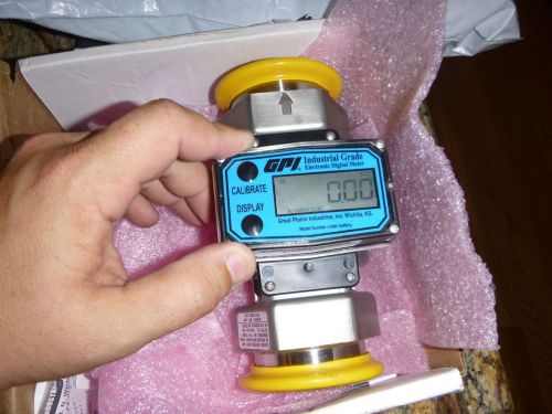 GPI Industrial Flow Meter 2&#034;  - Brand New