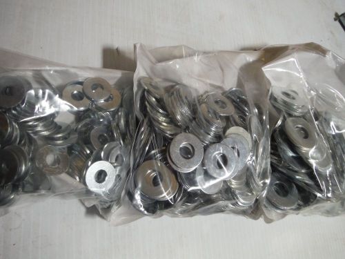 1/4&#034;, 3/8&#034; and 1/2&#034; USS flat washer assortment (500pcs)