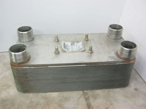 Flatplate fp10x20l-60 heat exchanger 2,250,000 btuh capacity, 2-1/2npt for sale