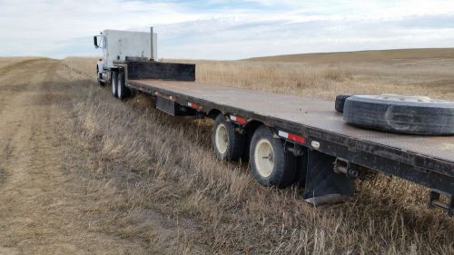 Semi Trailer Dorsey Step Deck Low Profile Rayco Spring Suspension Steel Deck