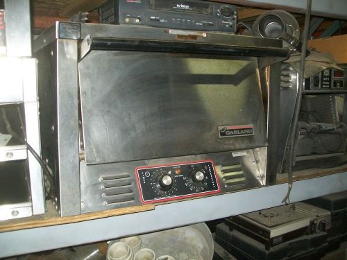 PIZZA OVEN, GARLAND, 2 DECKSUNIT, C/TOP. 220V. 1PH., STONES , 900 ITEMS ON E BAY