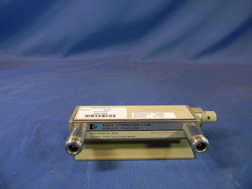 Keysight Agilent HP 8494A Manual Step Attenuator 30 Day Warranty