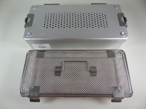 Aesculap JK098 Sterilization Case w/ Ausculap JF169 Basket *See Details*