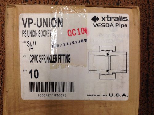 XTRALIS VESDA VP UNION 3/4&#034; Fire Alarm - Box of 10