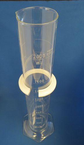 Pyrex graduated cylinder  #3022  2000ml for sale