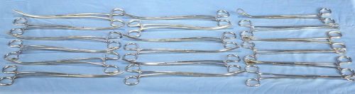 Lot of kmedic km vantage sponge gauze forceps w/ warranty!! for sale