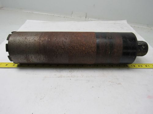 4&#034; Dia. x 14&#034;  Long Wet Concrete Masonry Brick Coring Bit 1-1/4-7 Thread