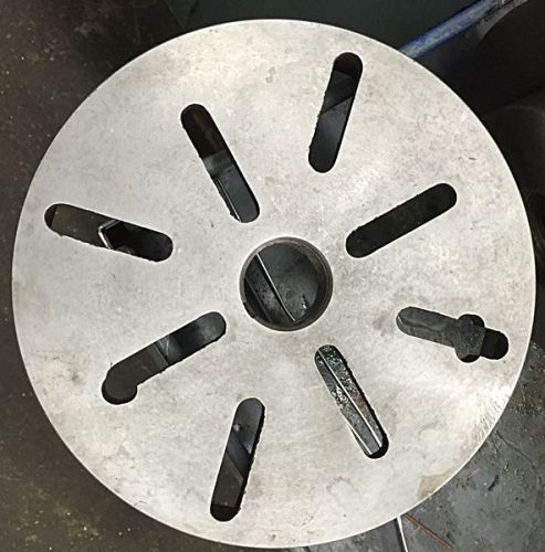 10-3/4&#034; Diameter Face Plate For Lathes, Hardinge