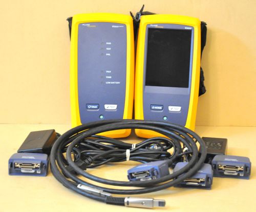 Fluke Networks DSX-5000 Versiv Cat6 Cat6a LAN Cable Certifier Tester DSX 5000