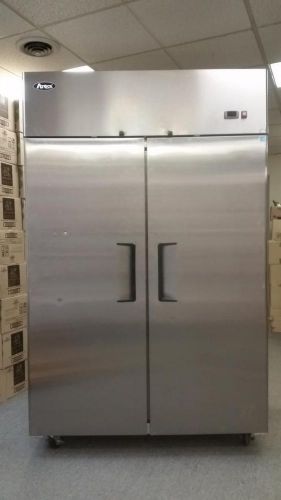 2 Solid Door Refrigerator ATOSA MBF8005 Top Mount Compressor