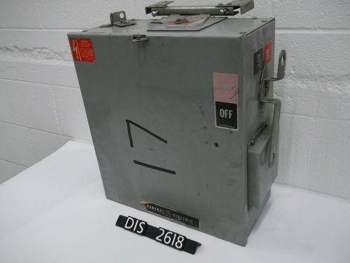 Ge 600 volt 200 amp fused flex-a-plug bus plug (dis2618) for sale