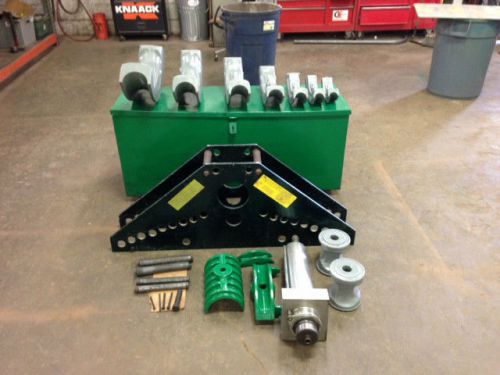 Used Greenlee 885 Conduit Bender 1-1/4&#034; thu 4&#034; 5&#034; segment