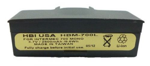 BATTERY FOR SCANNER INTERMEC MONOCHROME 318-011-001,318-011-002,318-011-004 EA.