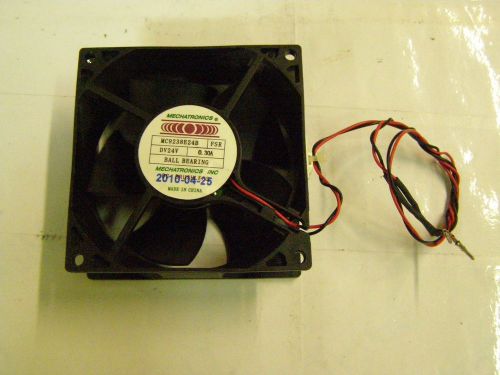 Mechatronics  MC9238E24B DV24V 0.30A DC Brushless Ball Bearing Fan