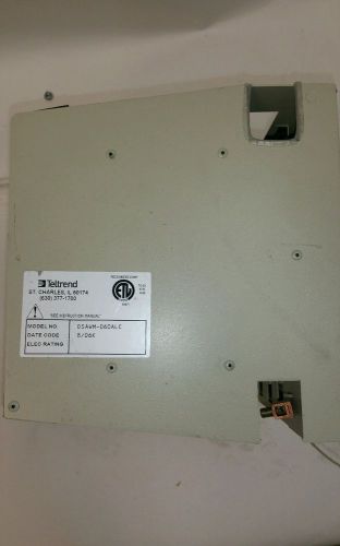 USED TELTREND DSAWM-060ALC 7 POSITION DIGITAL SHELF