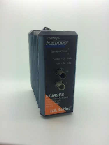 Invensys Foxboro I/A Series FCM2F2 2Mbps Fiber Optic Fieldbus Extender P0914YZ