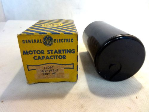 NEW IN BOX  MARS/GE 11067  MOTOR STARTER CAPACITOR 161-193 UF 370 VAC