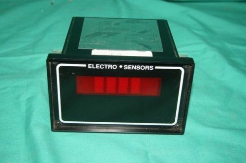 Electro Sensors rate meter tachometer SSA-50P speed NEW