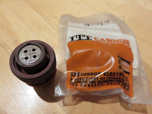 ITT CANNON  Connector 14S-2S  (lot of 10 connectors)