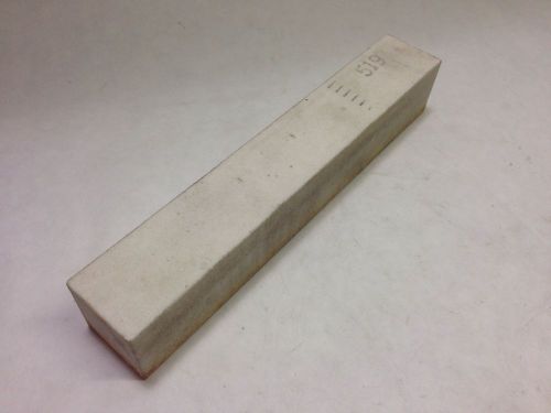 New!!Hand abrasive honing sharpen stone 1X1x6 knife machine shop white stick 519