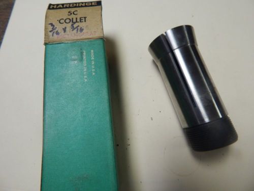 Hardinge  3/16&#034; x 5/16&#034; Rectangular # 5C Collet with Internal Threads &#034;NEW&#034;