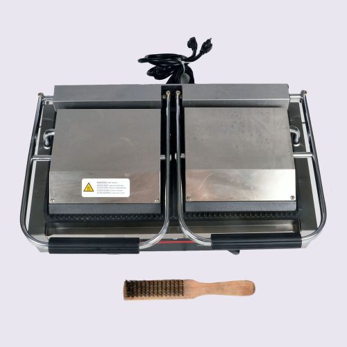 Panini Press Machine, Toaster, Electric Sandwich Maker, Commercial Pannini Grill