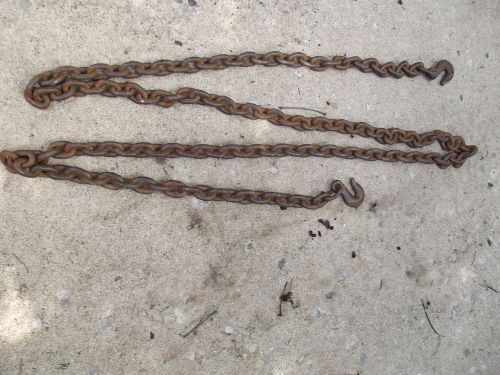 Vintage 12&#039; logging, farm, tow chain