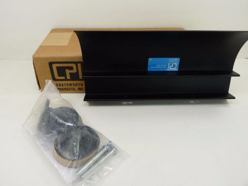 CPI Chatsworth 12100-712 Black 11&#034; Cable Runway Radius Drop Products NEW --* b