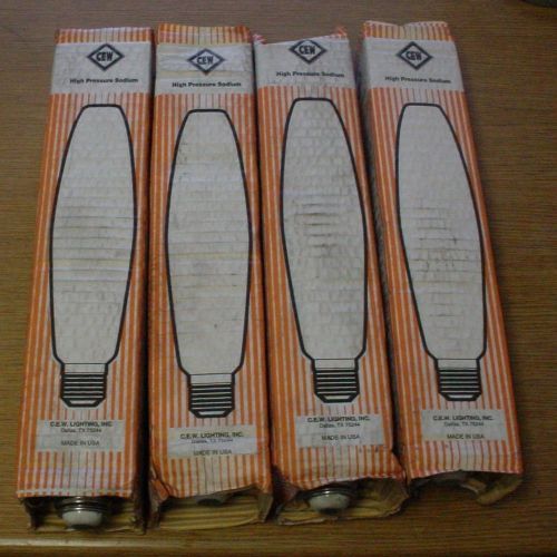 (4) CEW LU1000 HIGH PRESSURE SODIUM LIGHT BULBS S52