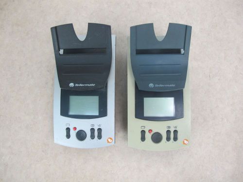 Lot of 2 Tellermate TD Bill Counter TD-G-100