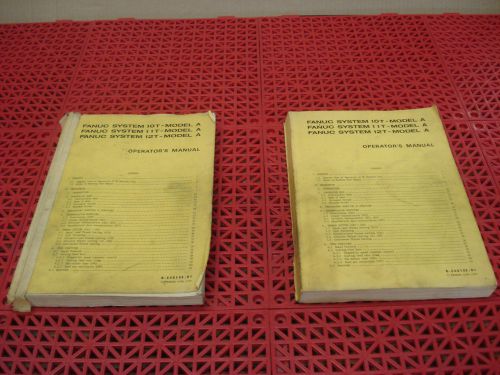 FANUC Series 10T 11T 12T Model A Operators Manual B-54814E/01 Japan