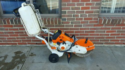 Stihl ts 700 cut off saw, with cart