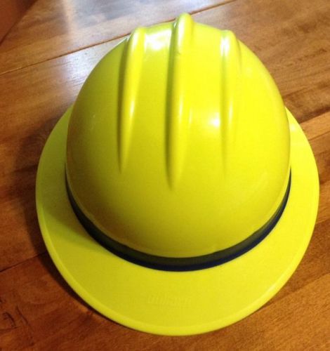 Bullard neon green construction hard hat  model c33 for sale