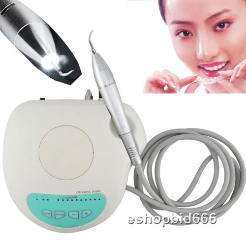 #Dental Piezo Ultrasonic Scaler Scaling w Fiber Optic Handpiece + 4 Tips hottest