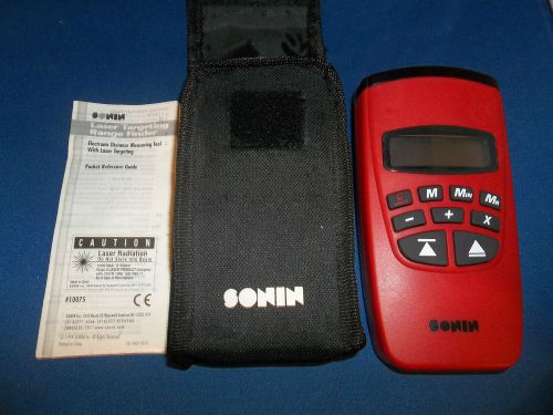 Working-Sonin Laser Targeting Range Finder Model #10075