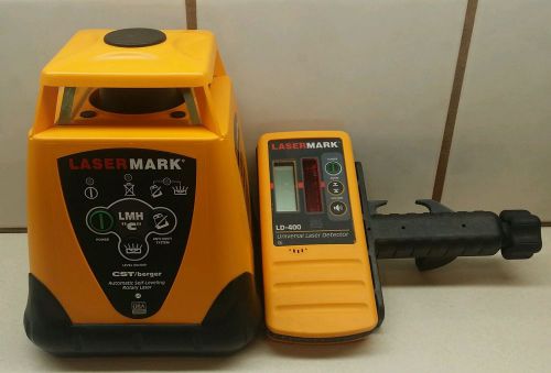 CST Lasermark LMH C Rotary Laser Level Automatic Self Leveling Surveying