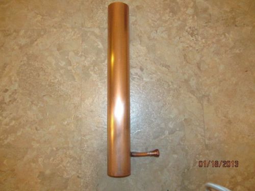 2&#034; x 15&#034; moonshine e85 copper lm boka condensing head pipe type l m dwv for sale