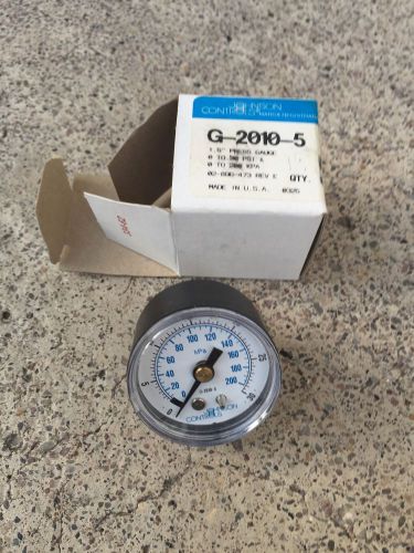 Johnson controls 1.5&#034; pressure gauge  0-30 psi &amp; 0-200 kpa     g-2010-5 for sale