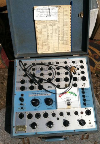 Vintage DYNA JET Vacuum Tube Tester Checker Model 707