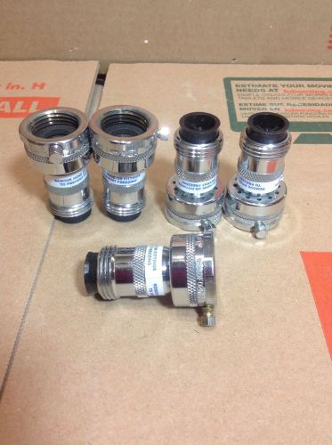 5x 50H CH DOUBLE CHECK-AUTO DRAINING VACUUM BREAKER WOODFORD 1052 UPC CHROME