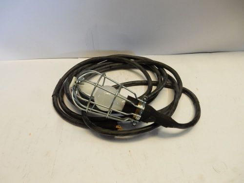 Temporary light string aflk-0004 1 bulb 16ft 14/3 water res.light extension new for sale